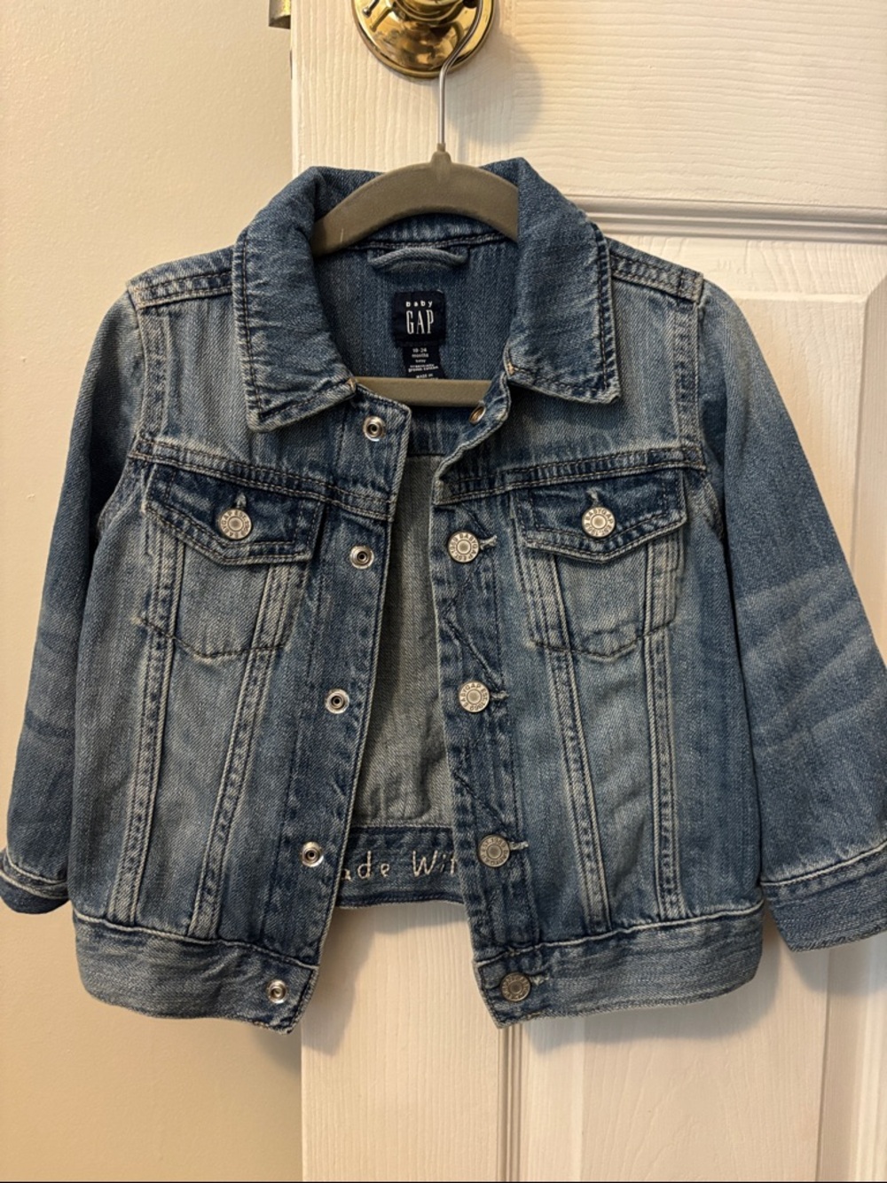 GAP Kids Medium Blue Denim Jean Jacket